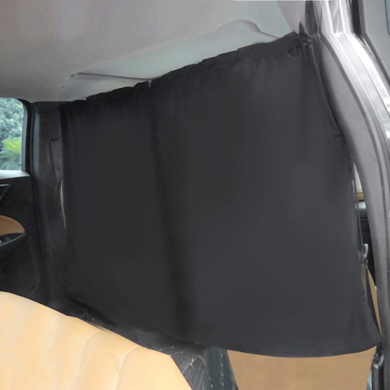 2Pcs/Set Taxi Car Isolation Curtain Partition Protection Curtain Commercial Air Conditioning Sun Shade Privacy Curtain