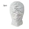 2pcs Black Cosplay Full Mask Breathable Cosplay Head Cover New Hood Cosplay Prop