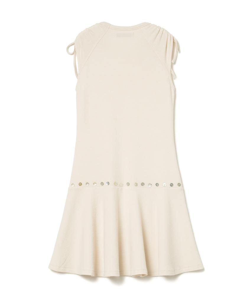 Milo Woman Knitted Flare Dress [Ecru]