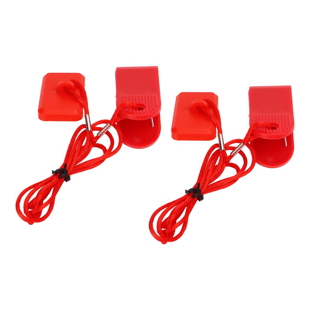 2PCS Treadmill Safety Switch Rectangular Insert ABS and Brass Treadmill Safty Lock for Yijian AD Gym