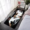 Tapis de sol Musique Pop A-ABBA Tapis Antidérapant pour Entrée Couloir Tapis Cuisine Adsorbant l'Eau Tapis Moelleux Décor de Chevet
