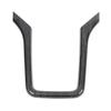 For Porsche Cayenne 2011-2017 ABS Carbon Fiber Car Center Control Decorative Frame Sticker Car Interior Accessories 1Pcs
