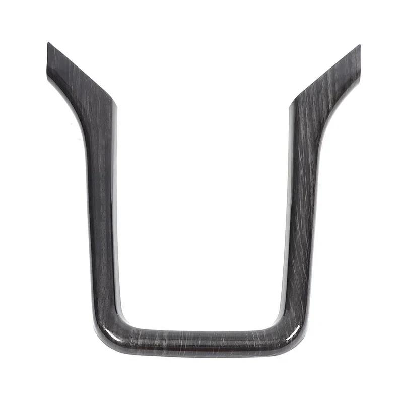For Porsche Cayenne 2011-2017 ABS Carbon Fiber Car Center Control Decorative Frame Sticker Car Interior Accessories 1Pcs