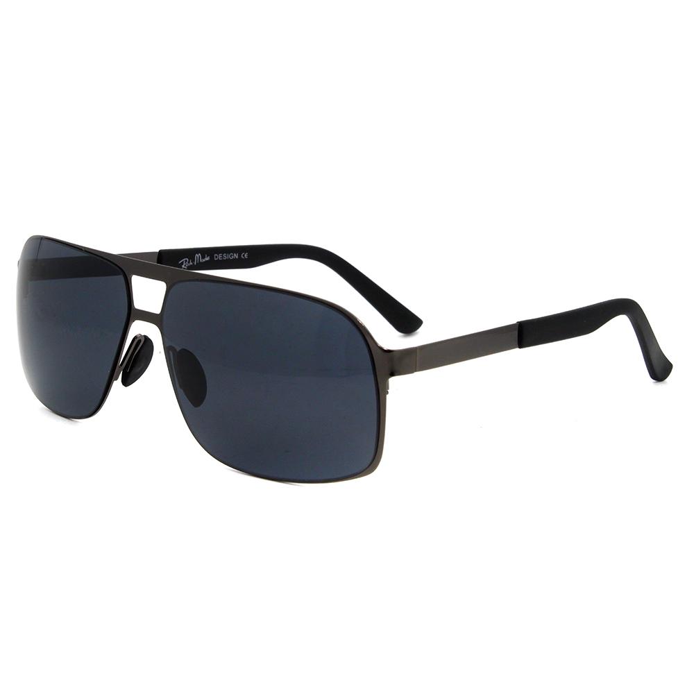 New Sunglasses Double Beam Stainless Steel Sunglasses Personalized UV Protection Men's Sunglasses