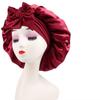 Satin Bonnet Silk Bonnet Adjustable Bonne For Sleeping Hair Bonnet With Tie Band Bonnets For Women Men
