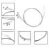 Stainless Steel Silver Plated Copper Alloy Wound 1st 6th (.010 .047) 6pcs Acoustic Guitar Strings String Set