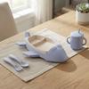Divided Airplane-Shaped Children's Plate Cartoon Food Dish Household Food Tray  Preschool