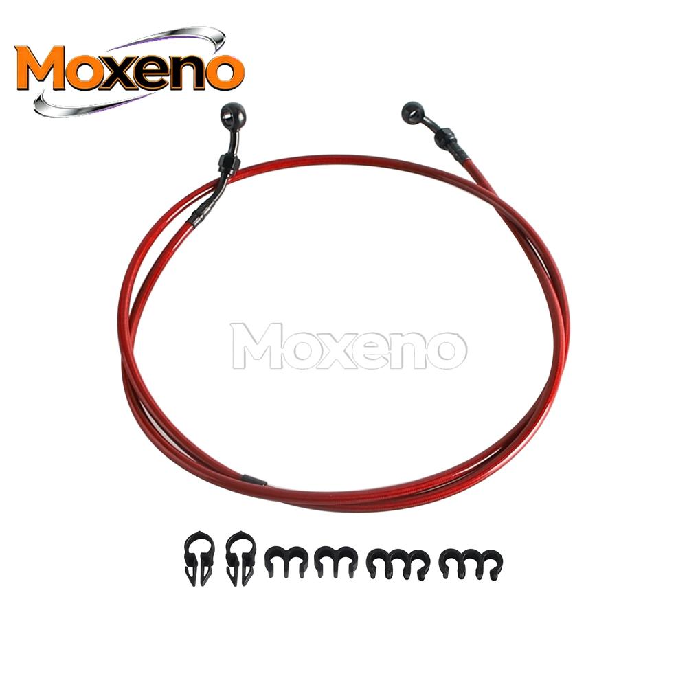 Upper Brake Line Kit Motorcycle 149cm 157cm Brake Oil Hose For Harley Touring 2015-2023 Road Glide FLTR Special FLTRXS FLTRX