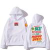 Live A Happy Life SakamotoDays Hoodies Casual Long Sleeve Fleece Sweatshirts Hooded Men Women Pullovers Anime Graphic Clothing