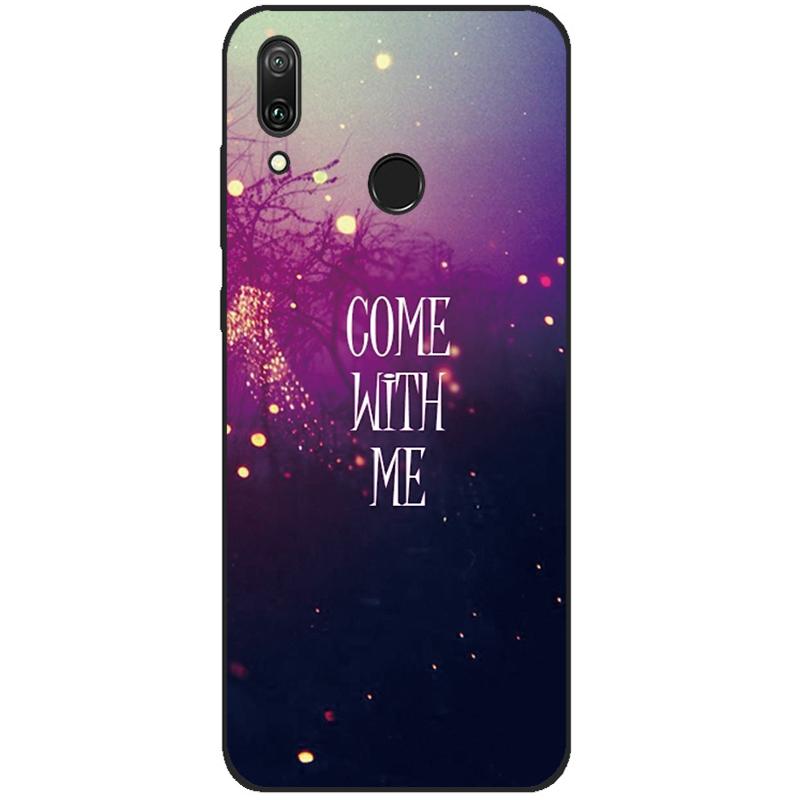 For Huawei Y7 2019 Case Y 7 2019 Silicone TPU Back Cover Protective Phone Case For Huawei Y7 Y7 Prime 2019 Bumper Fundas Coque