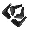 Wheel Liners Car Splash Guards ABS Material Quick Fitment 4-piece Set Front And Rear Car Tire Mudguard Mudguards