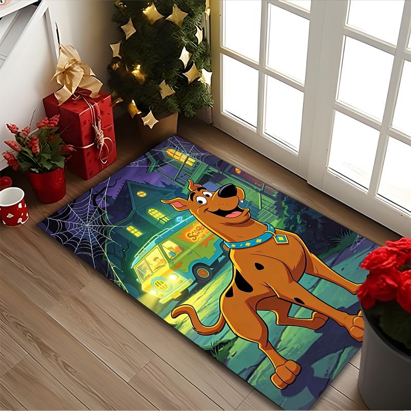 1pc SCOOBY-DOO Carpet for Room Floor Mat, Comfortable Office Chair Printed Area Rug, Beautiful Hotel Rug