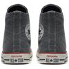 Converse Chuck Taylor All Star Stone Wash Unisex High Canvas Shoes Comfort Versatile Wear-resistant Gray Black 159537C