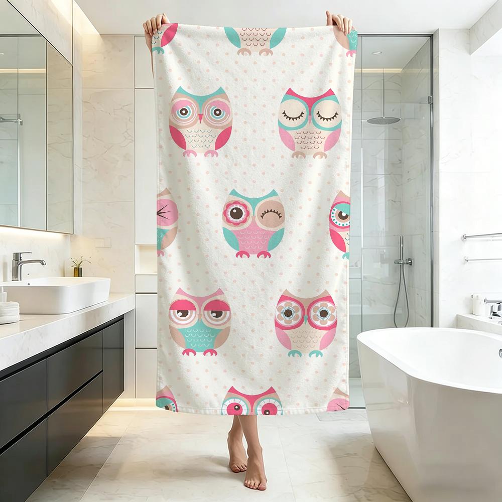 Wise-OwlS Towel Five-Star Hotel Quality Eco-Friendly Ultra Soft Thick Towels & Beach Towels