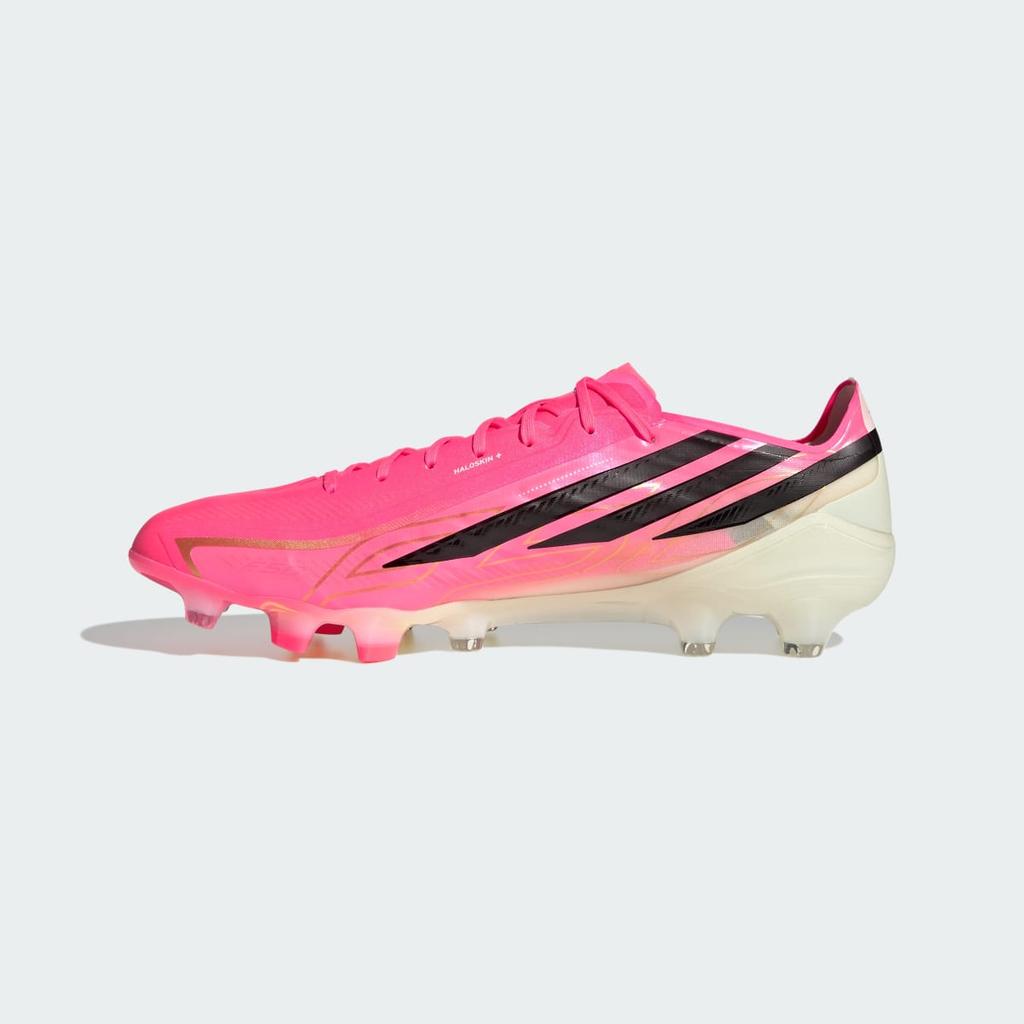adidas F50 HYPERFAST PRO HG Football Boots HQ2360 Unisex Performance Sports Shoes Solar Turbo / Core Black / Gold Metallic