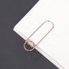 10Pcs Metal Pen Holder Clip Paper Clips Bookmarks Photo Memo Ticket Clip For Notebooks Paper Clips Office Stationery Tool