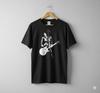 Joan Jett Black Guitar Silhouette Punk Rock Vintage Style T-Shirt - T145