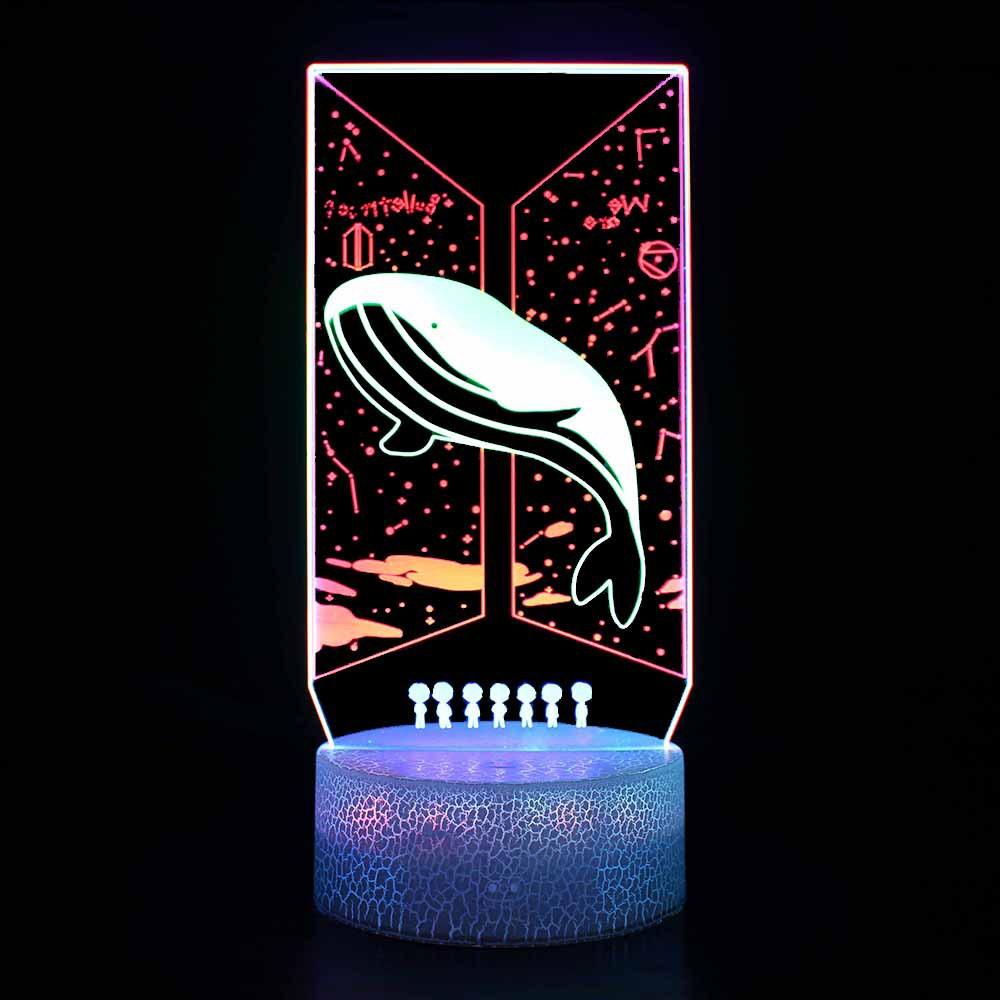 Music Taylor Guitar Music Note Earphones Series Ambient Light Usb Colorful Rgb Night Light Small Desk Lamp
