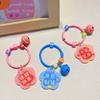 Cute Pattern Text Allegory Brand Keychain Creative Exquisite Women'S Car Key Chain Pendant Bag Pendant