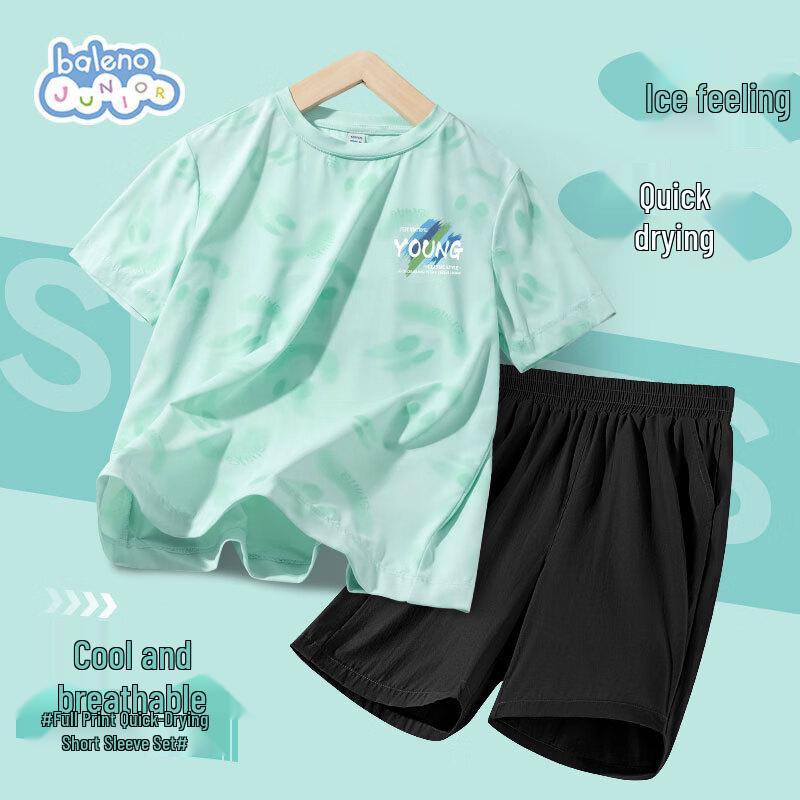 Baleno Boys  Summer Quick-Dry T-Shirt & Shorts Set 130