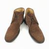 GIANCARLO MORELLI Premium Suede Leather Mackay Construction Chukka Boots [43 / 27.528.0 / Brown](USED)