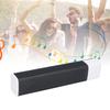 Wireless Speaker Bar RGB Multicolor Light     Dual 4 Ohm  5W 20Hz‑20KHz for Home Gathering Outdoor Picnic