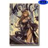 Genshin Impact Series Poster HD Game Posters Kraft Paper Painting Home Decor Bedroom Wall Art Picture Sexy Anime Girl Poster