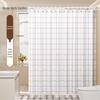 Baiyaoyuan PEVA Waterproof Shower Curtain