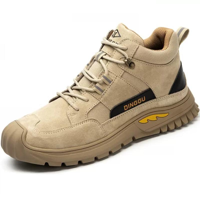 Pracovní obuv s ocelovou špičkou Pánská nezničitelná bezpečnostní obuv Protiskluzová pracovní obuv Aniti-Slip Pánská bezpečnostní obuv Ochranná obuv Pánské