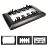Universal Double Din Dashboard Mounting Frame Trim Kit 7 To 9 Inch Auto Stereo Headunit Car Radio Fascia Face Plate