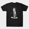 Men Black Print T-shirt Retro Norm Macdonald Breakingnews No-Cut Heat Transfer Print Cotton Tshirt