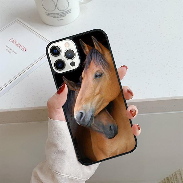 

Чехол для телефона с бегущими лошадьми Для iPhone 17 Air 14 15 16 13 12 Чехол Для Apple 14 15 16 Pro Max 6S Plus Coque iPhone 11