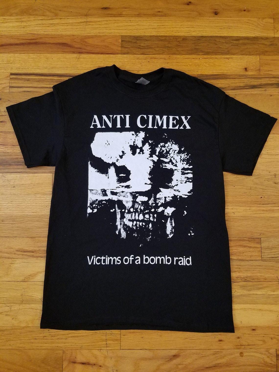 Anti-Cimex - Футболка Bomb Raid anti cimex, жертвы бомбы, Футболка Унисекс L