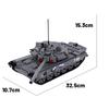 WW2 Military Tank Series Building Blocks German Soviet Union Army Soldier Figures Armored Vehicle Car Cannon Weapon Bricks Toys