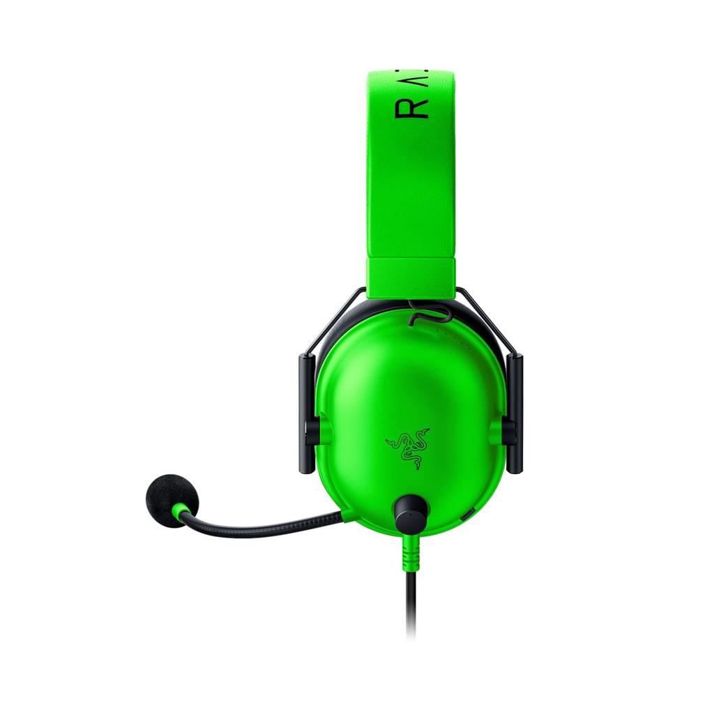Black Shark V2 X Wired Esports Headset Force 50mm Advanced Passive Noise Surround Hyper Clear Cardioid Green - Multi-Platform (Tri Drivers,