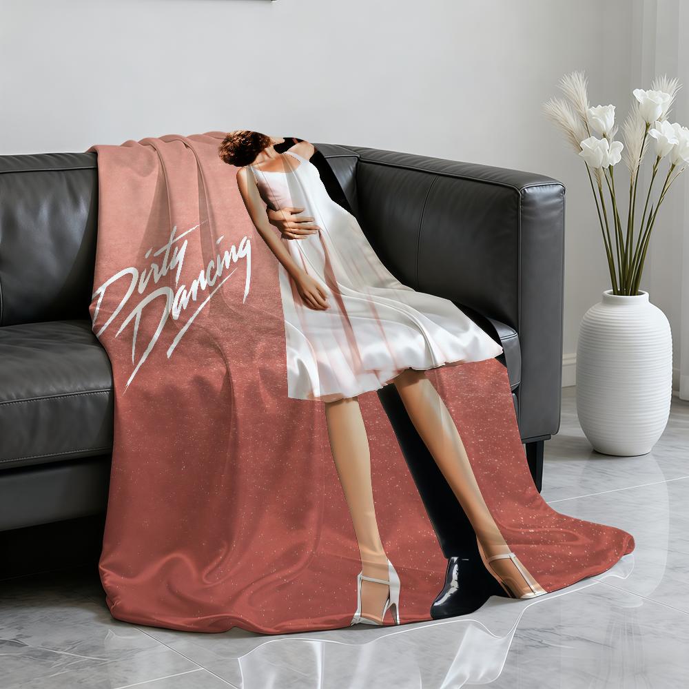 Classic Film D-Dirty D-Dancing Blanket Soft Throw Blanket for Home Bedroom Bed Sofa Picnic Travel Office Rest Cover Blanket Gift