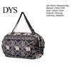 Quick Dry Grocery Bag Foldable Shopping Reusable Storage Tote Portable Molded One-piece Oxford Cloth Shoulder for Sports Travel Picnic Compact