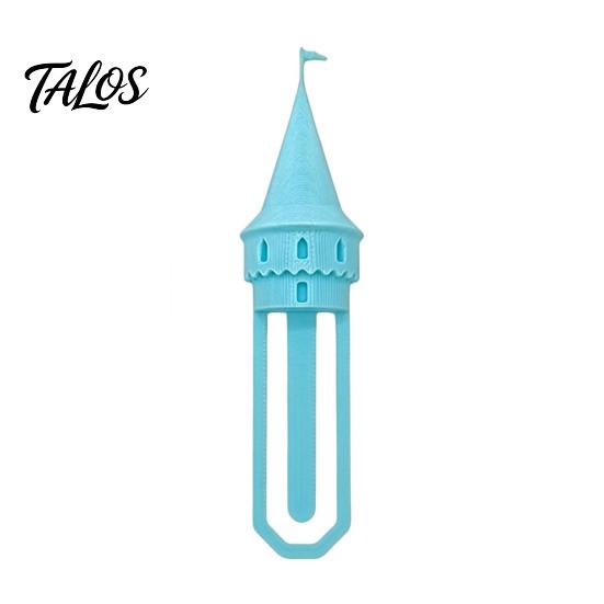 Tower Shaped Bookmark Castle Paper Clip Bookmark, 3D Printed Cute Book Page Fairy Tale Markers for Reading, Fantasy Medieval Paperclip Students