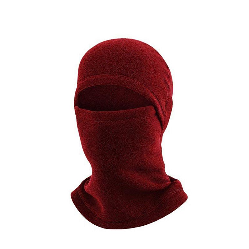 Winter Fleece Sturmhaube Vollgesichtsmaske Thermischer Ski Snowboard Schal Helm Mütze Sport Radfahren Wandern Laufen Nackenwärmer Herren Damen