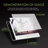 Three Level Dimmable Led Light Pad Brightness Adjustable Led Drawing Copy Board  Painting
