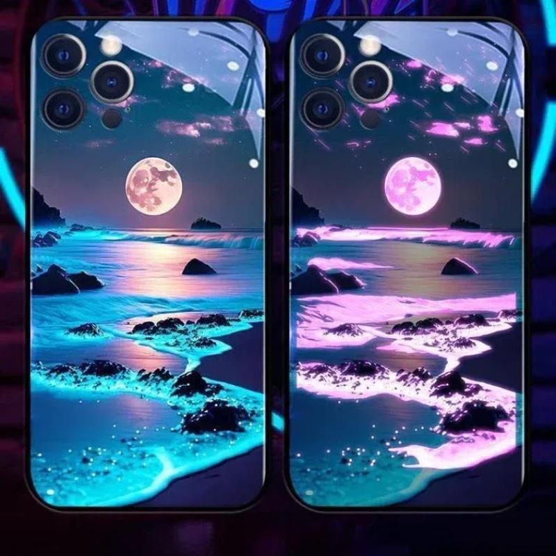 Elegant Glow Phone Case - Light Up Protection for IPhone