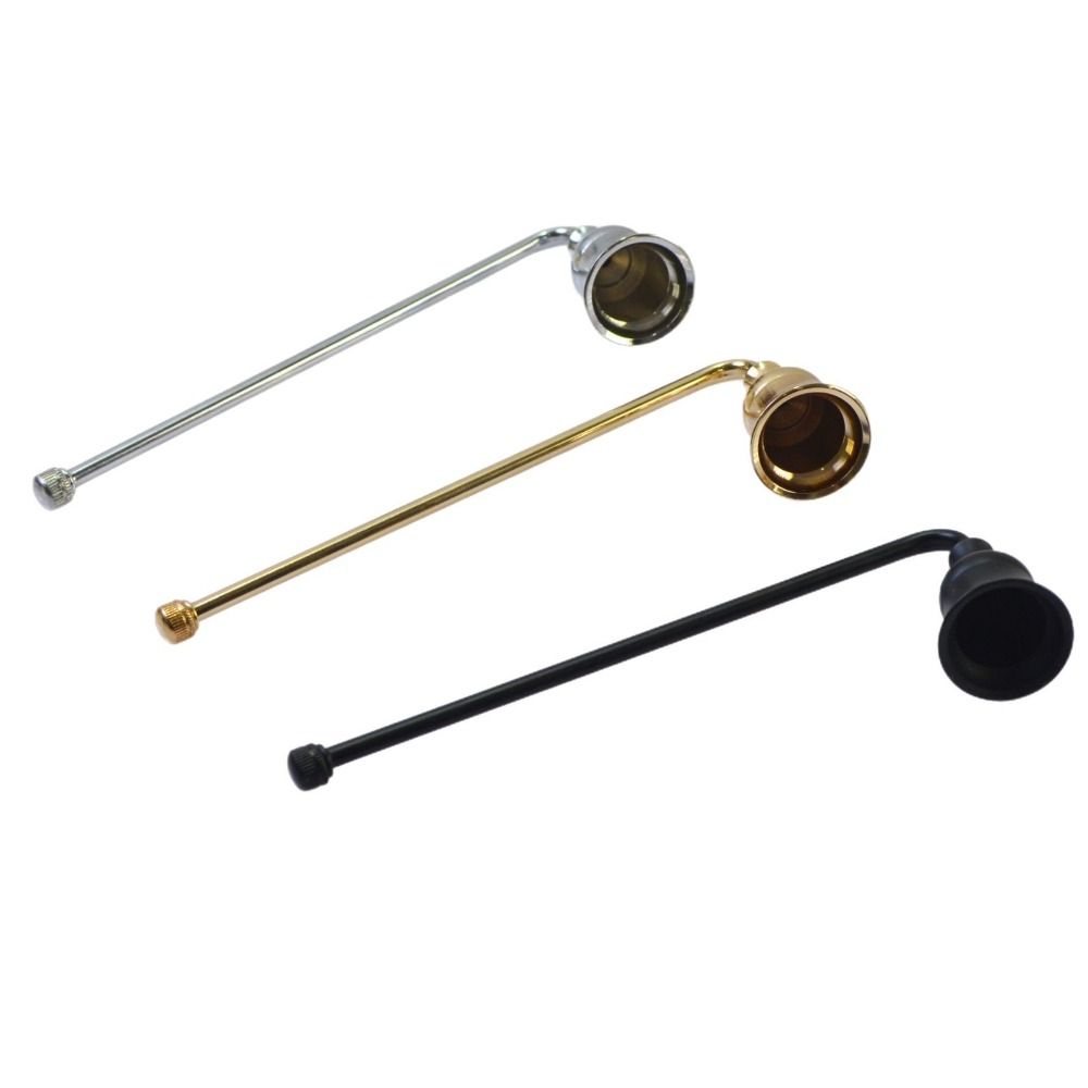 Metal Candle Snuffer Bell Shaped Candle Extinguisher Luxury Wick Flame Cover Valentine's Day Gifts