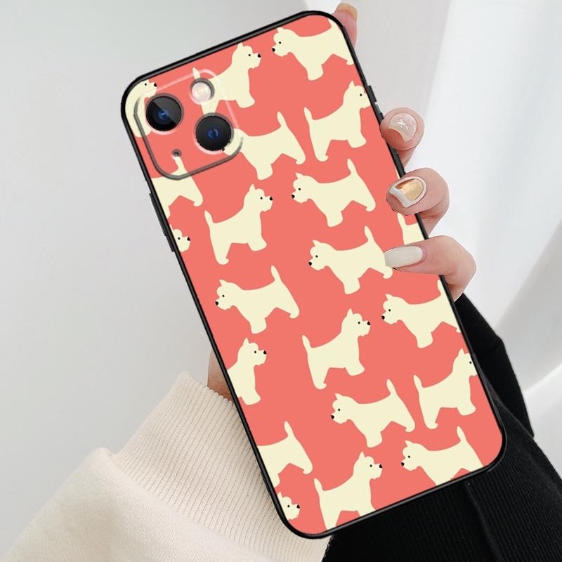 West Highland Terrier Westie Phone Case For iPhone 17 Pro Max 16 15 11 13 12 14 Pro Max mini 15 16 Plus 16e 17 Air Cover