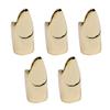 Pack of 5 Trendsetting Nail Rings Cosplay Nail Jewelry Alloy Texture Suitable for Cosplay Lovers and Party Goers