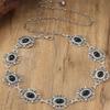 Retro Style WOMEN'S Metal Waist Chain Accessories Decorative Circle Carved Chain Belt High Style Accessories