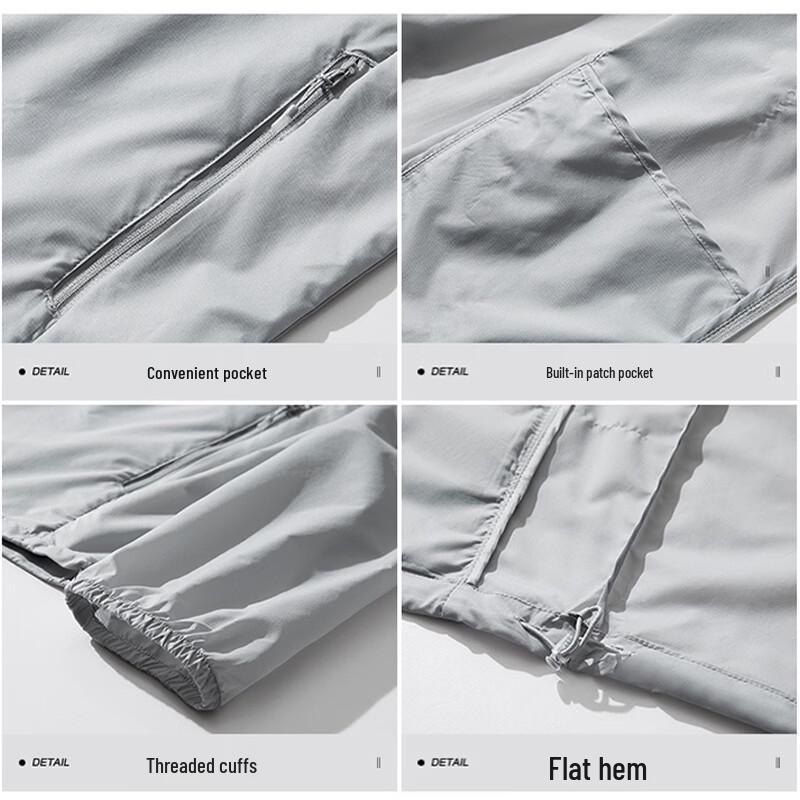 MiiOW Men's Ice Silk Sun Protection Hoodie