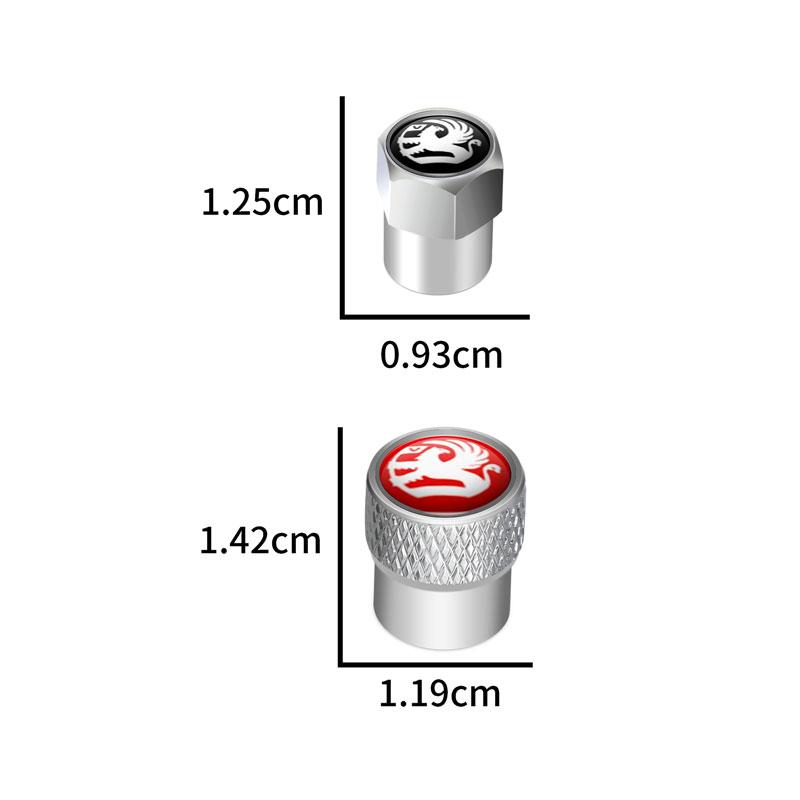 4pcs/set Car Wheel Tire Valve Caps Tyre Stem Covers Accessories For Vauxhall Corsa Insignia Astra G Antara Meriva Zafira