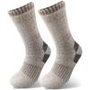3 Pairs Men Women Winter Thick Thermal Socks Heavy Duty Fleece Ski Hiking Outdoor Floor Socks