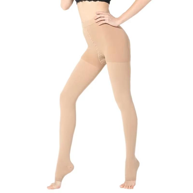 1 Pair Medical Compression Stockings 23-32Mmhg Varicose Veins Nursing Pressure Tights Reduce Swelling Gradient Support