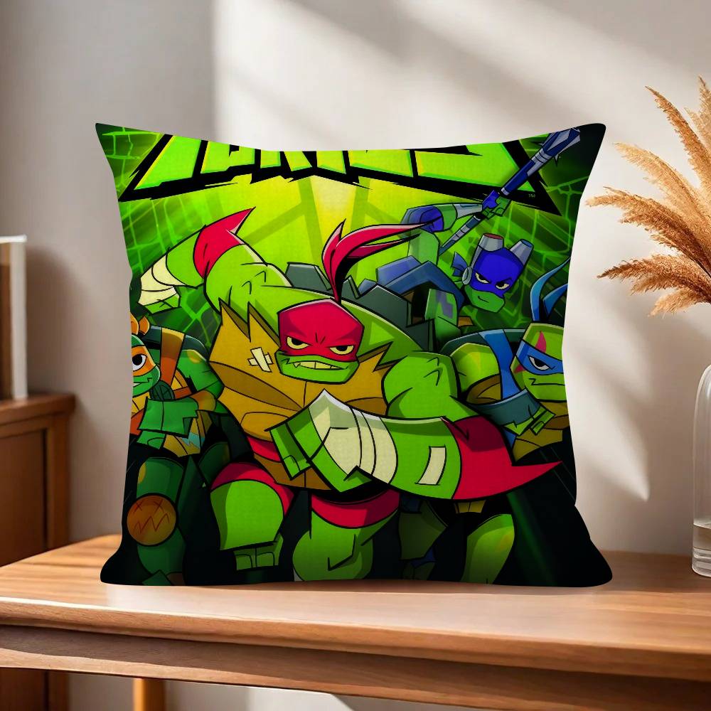 N-Ninja Movie T-Turtles  Pillow Cover for Bedroom Room and Living Room Sofa Decorative Cushion Cover